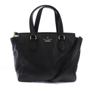 レザーショルダーバッグ ブラック