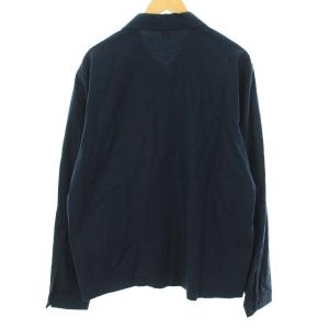 BOTTEGA VENETA 2019 PRE FALL LIGHT COTTON PIQUET SHIRT シャツ ネイビー