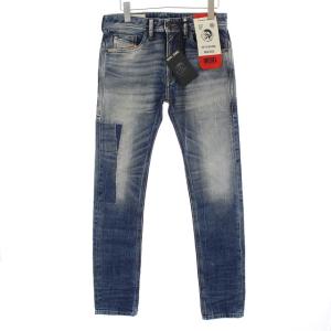 THOMMER SLIM デニムパンツ ジーンズ ストレート ジップフライ W28 L32 ブルー