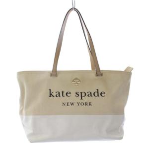 ロゴキャンバストートバッグ ベージュ