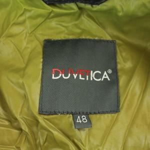 DUVETICA DIONISIO ダウンジャケット フード ジップアップ ナイロン 48 カーキ ブラック