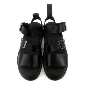 Dr.Martens GRYPHON レザーストラップサンダル 24.5 ブラック