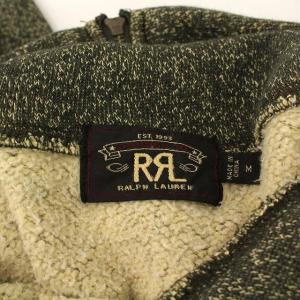 RRL スウェット パーカー プルオーバー 裏起毛 M カーキ