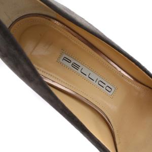 PELLICO スエードパンプス グレー
