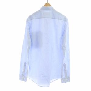Martin Margiela 14 11SS ここのえ期 ピンストライプ長袖シャツ 46 ブルー