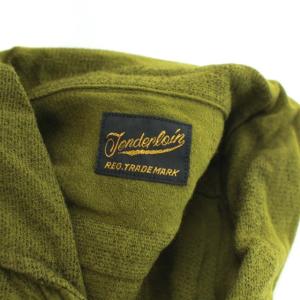 TENDERLOIN REG.TRADE MARK チェック シャツ 半袖 XS カーキ
