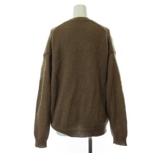 AURALEE 19AW SUPER KID MOHAIR KNIT ニット クルーネック プルオーバー 長袖