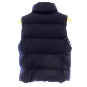 RUGBY RALPH LAUREN 金ボタンダウンベスト S ネイビー