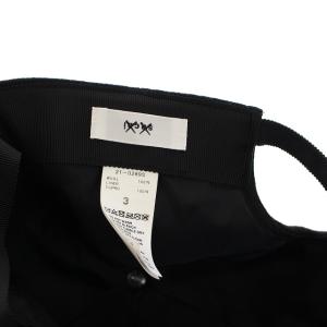 sacai × KAWS 21AW 完売品 Melton Cap L 黒