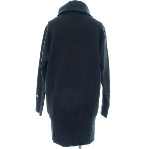 AMERICANA スウェット ワンピース タートルネック 裏起毛 F ブラック