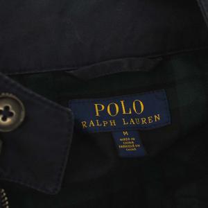 POLO RALPH LAUREN ロゴ刺繍スウィングトップ ネイビー