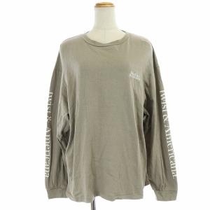 ドゥーズィエムクラス取り扱い 21AW LOGO LONG Tシャツ グレー