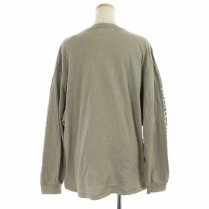 AMERICANA ドゥーズィエムクラス取り扱い 21AW LOGO LONG Tシャツ グレー