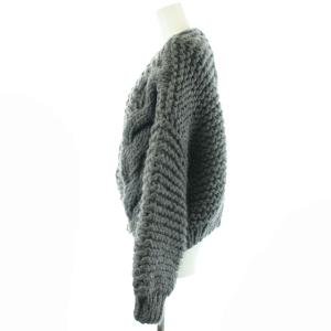 I Love Mr Mittens カーディガン ニットジャケット ウール 長袖 XS-S グレー