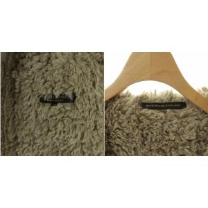 MACKINTOSH 中綿コート キルティング ロング丈 裏地ファー フード ブラウン