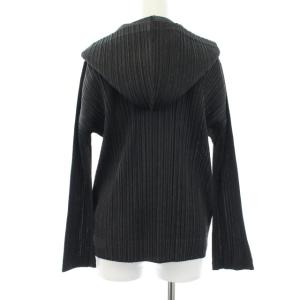PLEATS PLEASE ISSEY MIYAKE プリーツ パーカー L グレー