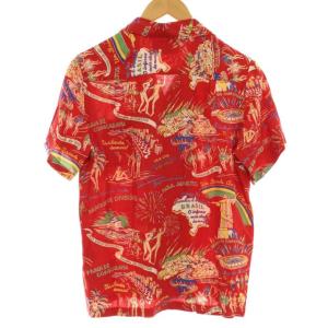 WACKO MARIA THE GUILTY PARTIES 14SS BRASIL ALOHA SHIRT S レッド
