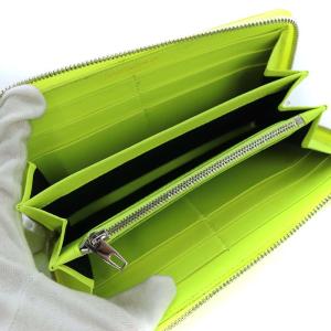 BALENCIAGA ラウンドファスナー長財布 イエロー