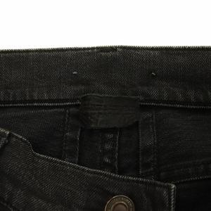 SAINT LAURENT PARIS ストレッチスキニーパンツ デニムパンツ ジーンズ M ブラック