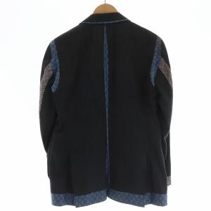 ISSEY MIYAKE スーツ セットアップ テーラードジャケット シルク混 S グレー