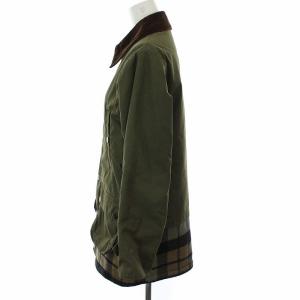 Scye 15AW 切替 レイヤードジャケット M カーキ