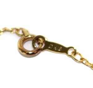 mimi&roger ネックレス ピアス 2点セット リボン パール K18 イエローゴールド