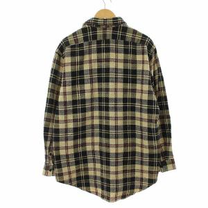 RRL ラルフローレン 長袖チェックシャツ M イエロー