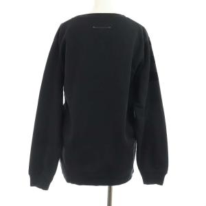 MM6 Maison Margiela 15年製 スウェット トレーナー ロゴ オーバーサイズ M チャコールグレー