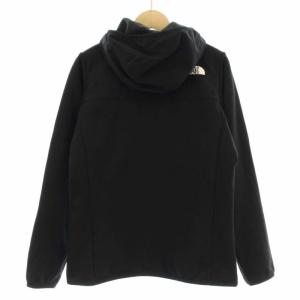 THE NORTH FACE ハイブリッドナイロンフリースフーディージャケット M ブラック