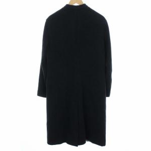 EMPORIO ARMANI チャイナコート ロング ウール カシミヤ混 48 グレー