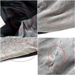 EMPORIO ARMANI チャイナコート ロング ウール カシミヤ混 48 グレー