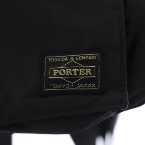 PORTER TANKER ナイロンウエストバッグ ブラック