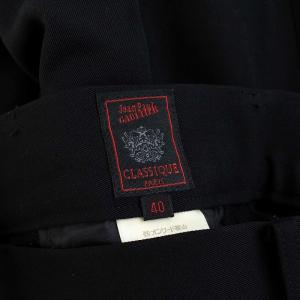 Jean Paul GAULTIER CLASSIQUE ウールワイドパンツ ブラック