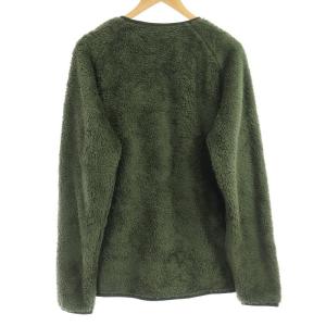 Patagonia 21年製 Losgatos crew ボア スウェット トレーナー 長袖 L グリーン