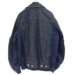 A.P.C. サカイ sacai 21SS BLOUSON EIMI DARK NAVY TENDERLOIN 再構築 ドッキング デニムジャケット