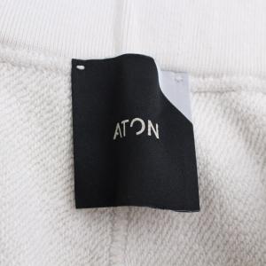 ATON 21SS ZERO吊り裏毛スウェットパンツ 04 ホワイト
