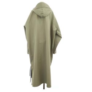 HYKE 20SS DECK PARKA COAT フーテッド ロングコート オーバーサイズ 2 ベージュ