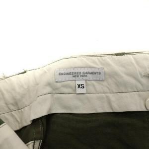 Engineered Garments FATIGUE PANTS パッチワーク ミリタリー XS カーキ