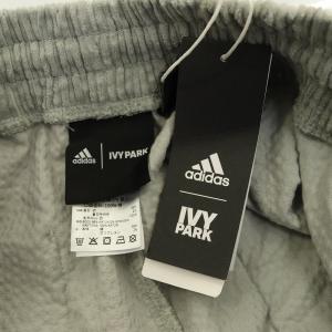 adidas IVYPARK SWEATPANT コーデュロイ ジョガーパンツ 3ライン M グレー