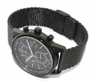 CITIZEN 逆輸入モデル 腕時計 エコドライブ アナログ ソーラー クロノグラフ 黒 CA0338-57E