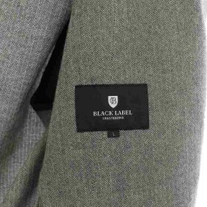BLACK LABEL CRESTBRIDGE ヘリンボーン柄テーラードジャケット グレー