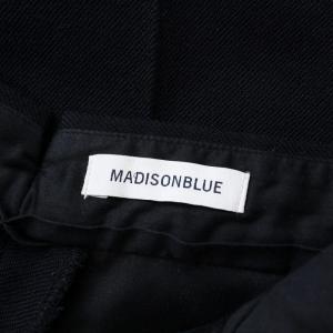 MADISONBLUE ウールテーパードパンツ ネイビー