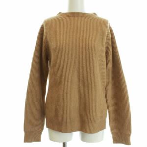 ウールカシミヤ混ニットセータ ベージュ