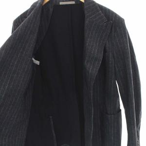 LACOSTE アルパカブレンドケーブルニットカーディガン グレー