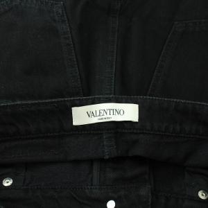 VALENTINO 近年モデル VLTN 台形スカート L 黒