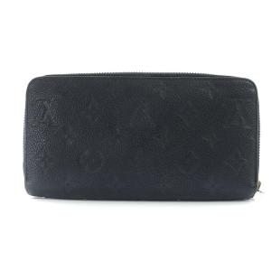 LOUIS VUITTON M60571 ジッピーウォレット アンプラント 長財布 ラウンドファスナー レザー ノワール