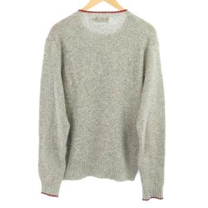 POLO RALPH LAUREN 長袖星条旗ニットセーター M グレー