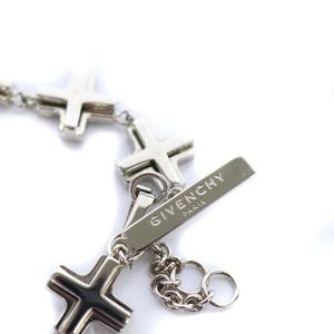 GIVENCHY クロス ネックレス ペンダント シルバー