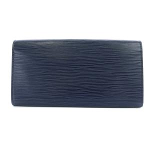 LOUIS VUITTON ポルトフォイユ エミリー エピ 長財布 二つ折り アンディゴブルーM60854