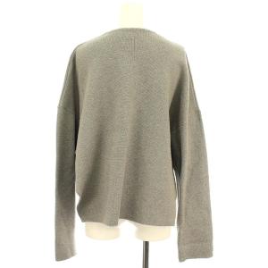 ENFOLD 19SS ニットカーディガン 38 グレー